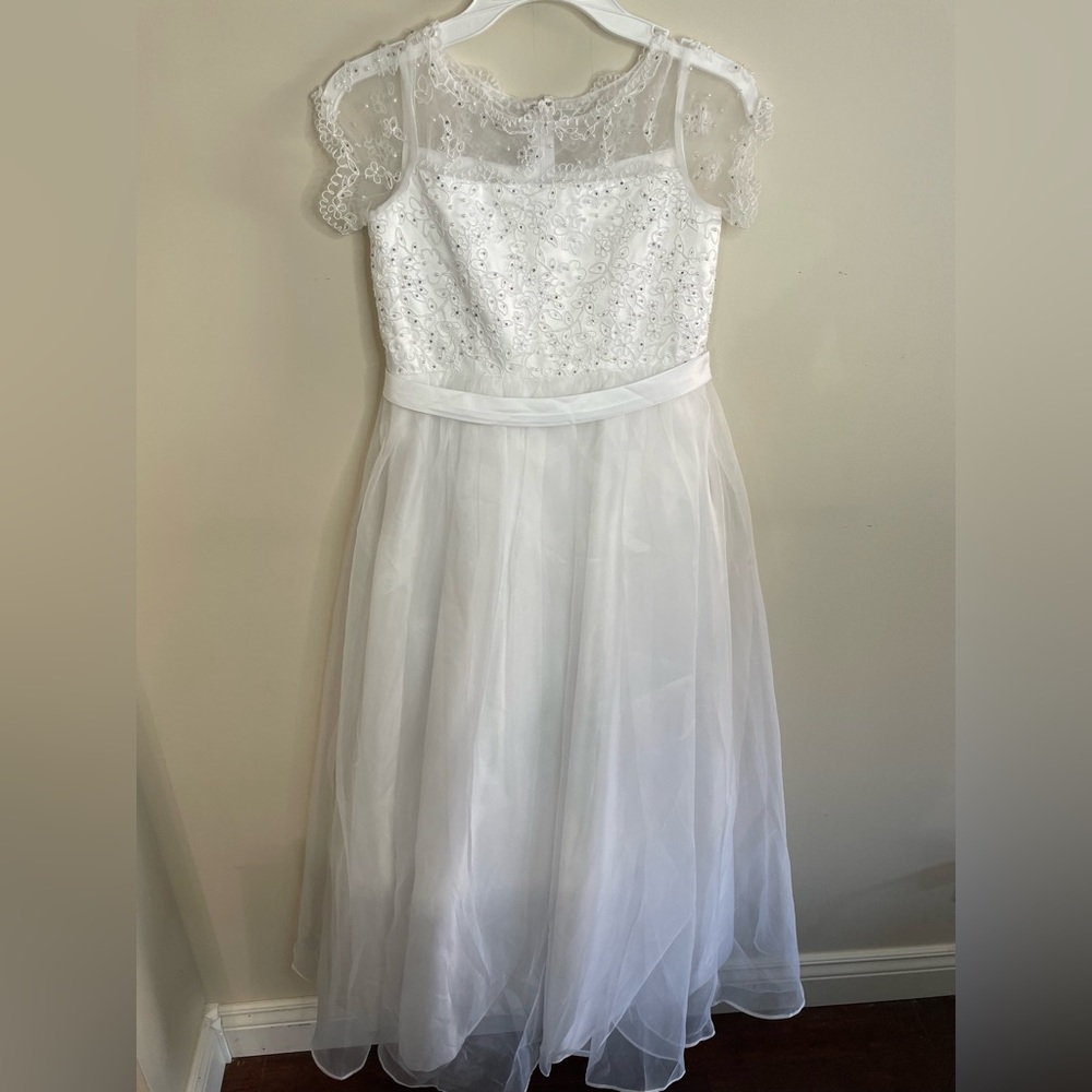 Tiana size 12 girls dress chiffon